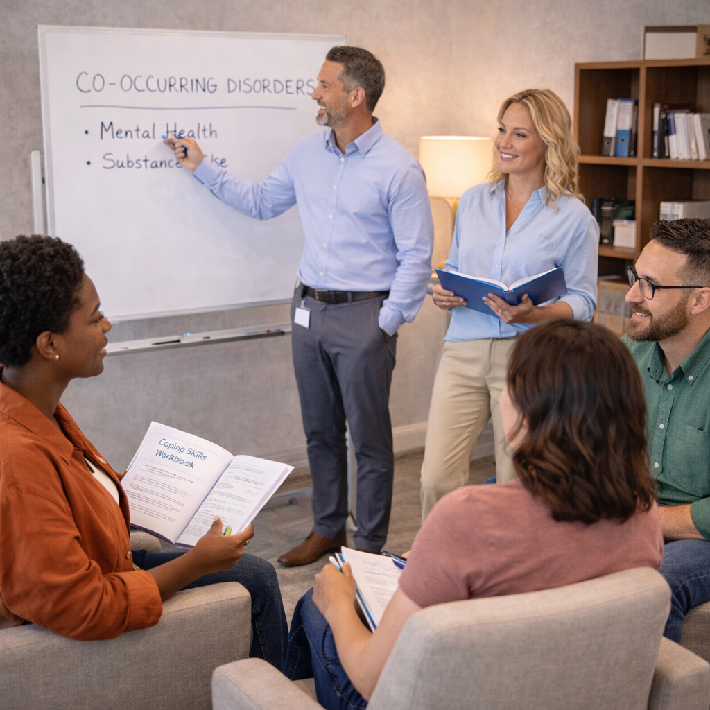 Partial hospitalization program therapy session in Delray Beach