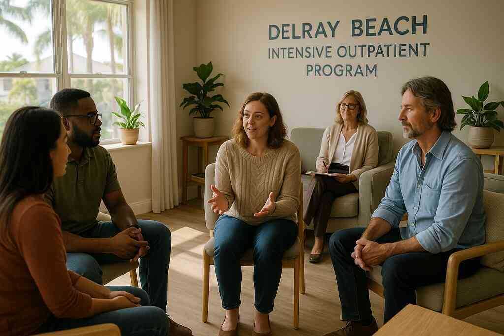 Group Therapy vs Individual Therapy at Delray Beach IOP Programs